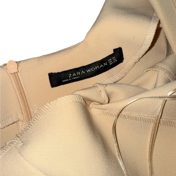 Zara Cream Colored Dress - Picture 3 of 4